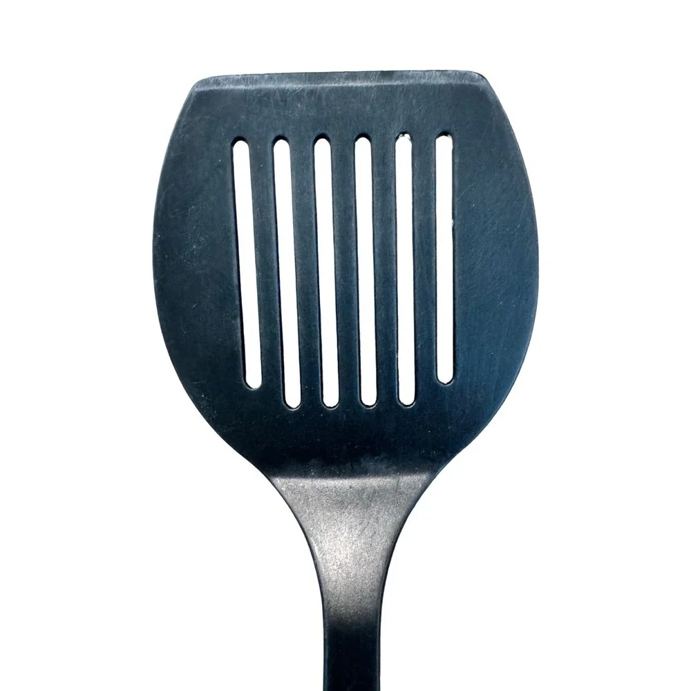 Calphalon Black Nylon Slotted Turner‎ Spatula Heat Resistant 400F Nonstick Safe